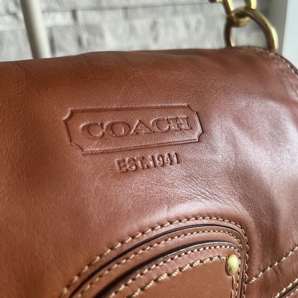 Vintage Coach Hobo Legacy Brown Leather Shoulder Bag - Picture 4 of 15
